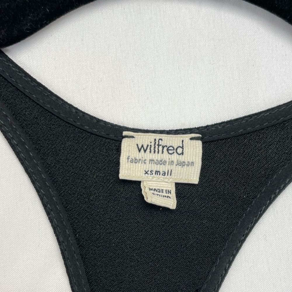 Aritzia Wilfred Colonne Dress SZ XS EUC -No Flaws BlackWhite Double Sided MIDI🖤​ - Picture 10 of 11